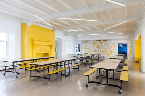 Cafeteria Cafeteria Design, Classroom Interior, Nice Homes, Elementary School Classroom, School Interior, School Cafeteria, Education Design, Classroom Design, School Furniture