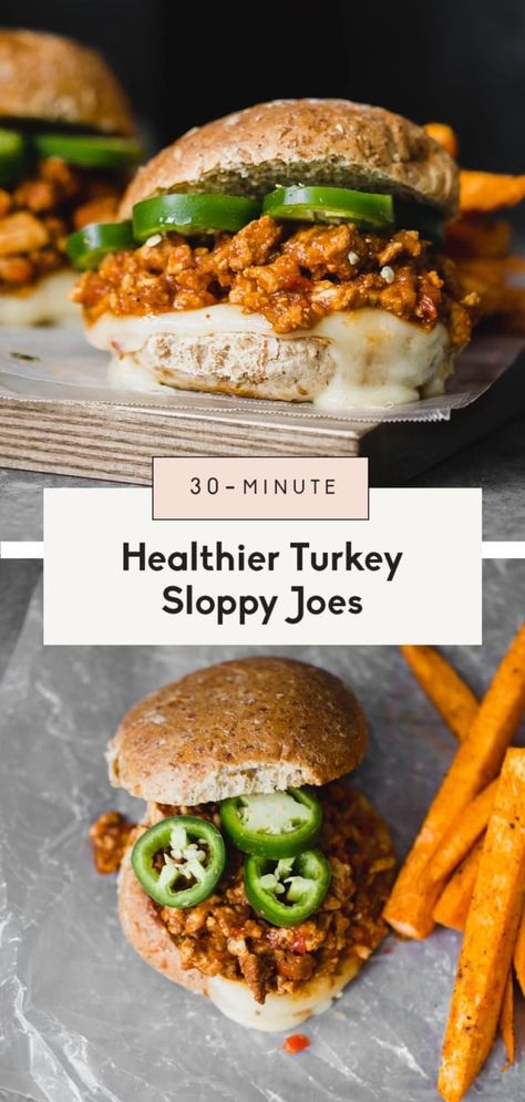 Turkey Sloppy Joe Recipe, Healthy Sloppy Joe Recipe, Turkey Sloppy Joes Recipe, Low Sugar Bbq Sauce, Gluten Free Hamburger Buns, Healthy Sloppy Joes, Homemade Sloppy Joe Sauce, Turkey Sloppy Joes, Sloppy Joe Recipe