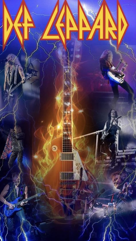 Heavy Metal Aesthetic Wallpaper, Def Leppard Art, Def Leppard Poster, Def Leppard Wallpaper, Def Leppard Albums, Def Leppard Logo, Metal Pictures, 80s Aesthetic Wallpaper, Metal Wallpaper