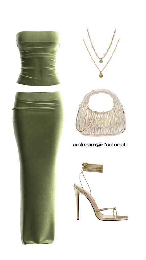 Green Birthday Outfit, Fancy Fits, Everyday Fashion Outfits, Style Streetwear, 2000s Fashion Outfits, Simple Trendy Outfits, Looks Chic, 2000s Fashion, Really Cute Outfits