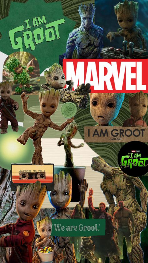 #groot Groot Wallpaper, Groot Marvel, I Am Groot, Marvel Wallpaper, Marvel Studios, Your Aesthetic, Connect With People, Creative Energy, Pikachu