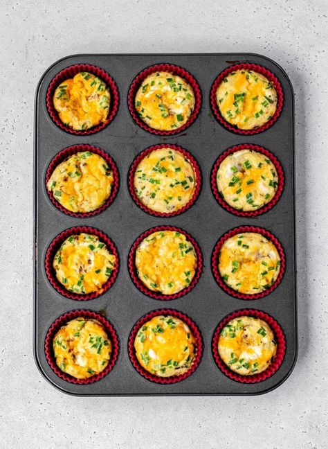 Easy Crustless Mini Quiche Recipe - Haute & Healthy Living