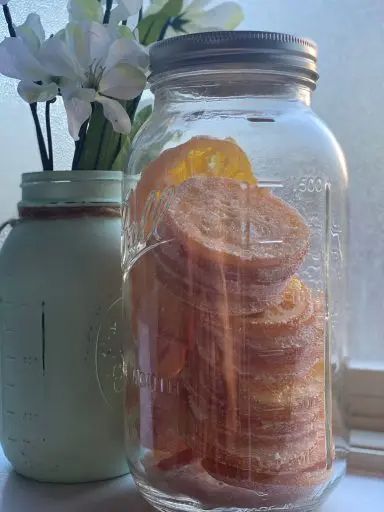 Ono Kine Recipes, Candied Oranges, Candied Orange Slices, Long Term Food Storage, Orange Wedges, Dehydrated Fruit, Fruit Slice, Dehydrated Food, Garden Recipes