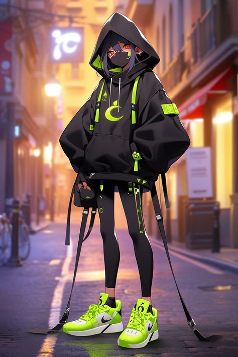 Cyberpunk Streetwear, San Andreas Gta, Cyberpunk Outfit, Gta Sa, Queen Anime, Cyberpunk Fashion, Cyberpunk Character, Concept Art Character, Anime People