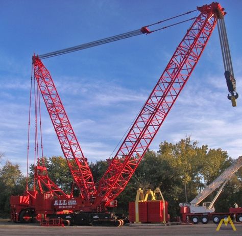 1000t Manitowoc 21000 Lattice Boom Crawler Crane For Sale Hoists & Material Handlers 5249 CraneMarket Manitowoc Cranes, Cranes For Sale, Crane Lift, Crawler Crane, Bucket Truck, Boom Truck, Lifting Devices, Logging Equipment, Boom Lift