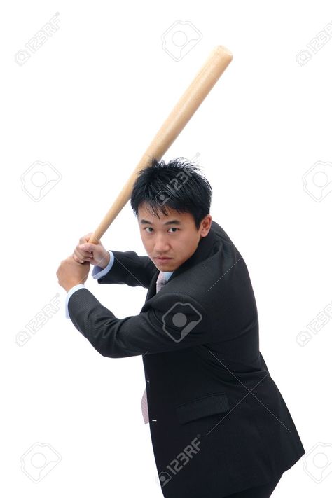 Bandaging Pose Reference, Bat Swinging Pose, Holding A Baseball Bat Reference, Swinging Baseball Bat Pose Reference, Swinging A Bat Pose Reference, Sniping Pose Reference, Swinging Hammer Reference, Holding Bat Pose Reference Drawing, Baseball Reference Pose