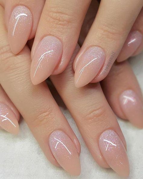 Ombre Nails Design, Paznokcie Hello Kitty, Almond Nails French, French Tip Nail Designs, Colorful Nail, Nail Design Inspiration, Ombre Nail Designs, Shiny Nails, Almond Acrylic Nails