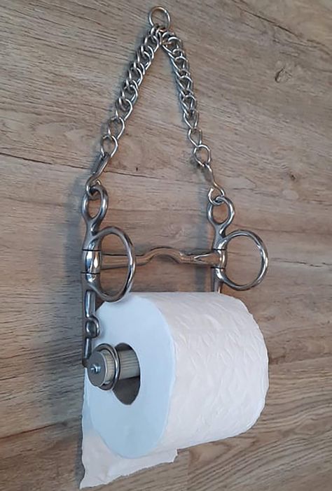 Huge Horse, Rustic Toilet Paper Holders, Replace Toilet, Rustic Toilets, Toilet Paper Holder Wall, Ranch House Decor, Western Bedroom Decor, Western Rooms, Bathroom Toilet Paper Holders