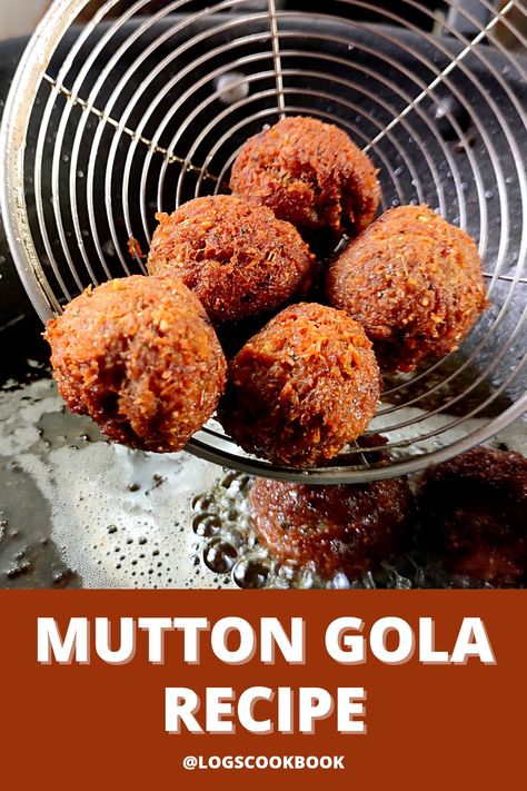 Mutton Gola Balls Recipe | Indian Non Veg Recipe Kofta Recipe, Meatballs Recipe, Balls Recipe, Veg Recipes, Meatball Recipes, Meatballs, Snack Recipes, Snacks, Quick Saves