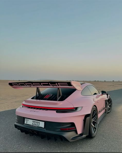 #dreamcar #porsche #motivation #911gt3 Pink Porsche Gt3, Dream Car Mercedes, Porsche Pink, Tesla Car Models, Pink Porsche, Porsche Gt3 Rs, Porsche Gt, Porsche 991, Porsche Gt3