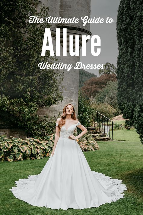 Allure Wedding Dresses, Tips For Brides, Wedding Dress Guide, Bridal Consultant, Classic Brides, Top Wedding Dresses, Lace Bridal Gown, Allure Bridal, Gorgeous Wedding Dress