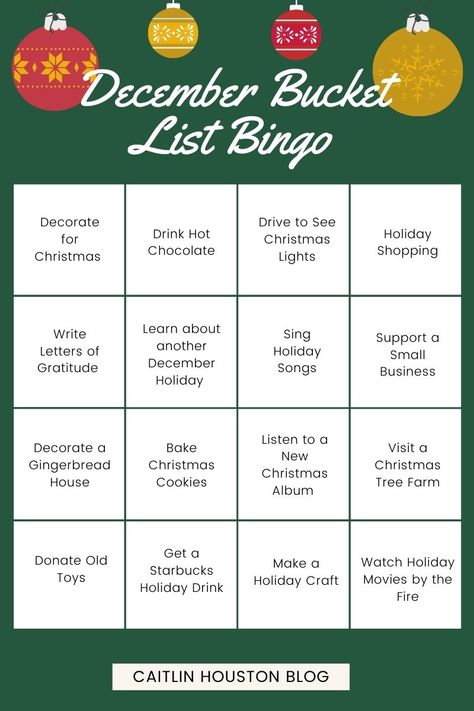 December Bucket List Bingo #familyfun Fun Days In December, Holiday Season Bucket List, Christmas Bucket List Template, December Checklist Fun, New Year Bingo, December Bucket List, Christmas Bucket List Bullet Journal, Holiday Bingo, December Days