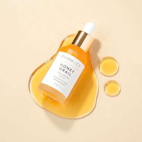 Honey Grail Ultra-Hydrating Face Oil - Farmacy | Sephora Coffee Facial, Beauty Dish, Skincare Products Photography, Make Up Cosmetics, Honey Oil, Homemade Lotion, Honey Face, Home Remedies For Hair, Luscious Hair