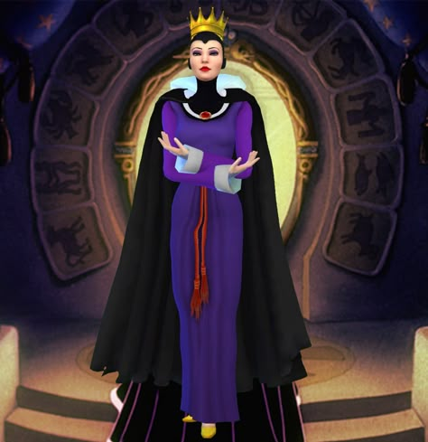 Sims 4 Evil Queen Cc, Sims 4 Villain Cc, Sims 4 Cc Disney Decor, Sims 4 Snow White Cc, Snow White Stepmother, Evil Queen Dress, Sims Disney, Evil Queen Disney, Snow White Queen