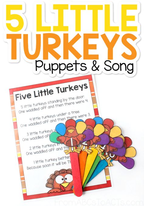 First Thanksgiving Preschool Activities, Turkeys Preschool Activities, Preschool Thanksgiving Sensory Bin, Thankful Turkeys Preschool, November Circle Time Activities, Turkey Week Preschool, Preschool Thanksgiving Decorations, F Craft Preschool, Thanksgiving Circle Time