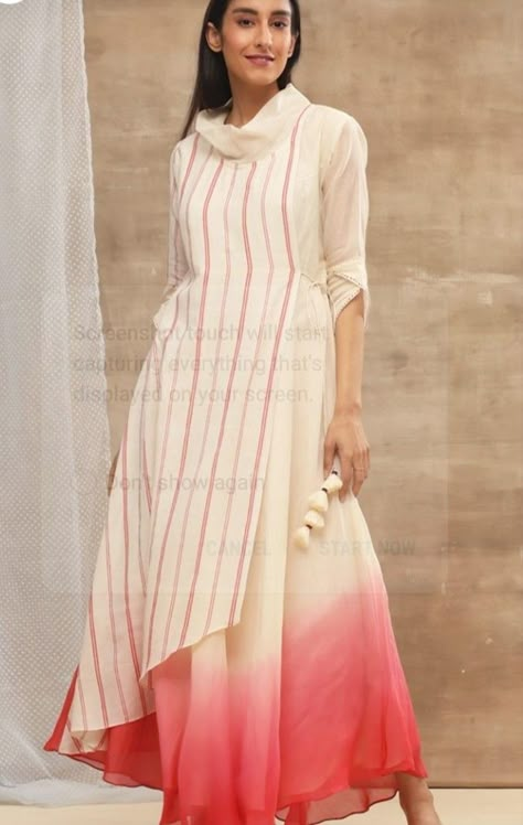 Deginer Dress, Kurti Neckline, Linen Kurti, Floor Length Kurti, Eid Wallpaper, Plain Kurti Designs, Simple Kurtis, Plain Kurti, Beautiful Kurti