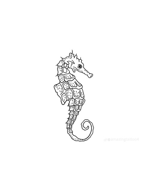 Seahorse Tattoo Tiny, Small Seahorse Tattoo, Sea Horse Tattoos, Sea Horse Tattoo, Ocean Drawings, Marine Tattoo, Blade Tattoo, Seahorse Tattoo, Ocean Drawing