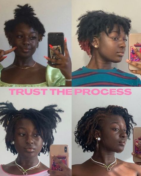 Teenage Locs Stage, 4 Months Loc Journey, Locs Journey Before And After, 4 Month Loc Journey, 50 Locs Natural Hair, Different Type Of Locs For Women, 4c Loc Journey, 130 Locs, 70 Locs Count