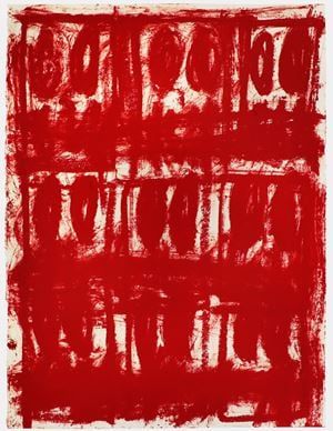 Red Drawing, Rashid Johnson, Red Artwork, Red Painting, Red Colour Palette, History Painting, New Works, Red Art, Drawing Artist