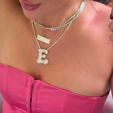 EP JEWELS by Evangelina Petrakis® on Instagram: "🩷 an EP stack use code HEARTS24 for 20% off SITEWIDE (order by 02/10 for domestic Valentine’s Day delivery) epjewels.com" Ep Jewels Necklace, Evange Petrakis, Everyday Stackable Jewelry For Valentine's Day, Evangelina Petrakis Jewelry, Valentine's Day Gold Custom Necklace, Valentine's Day Stackable Cubic Zirconia Jewelry, Ep Jewels, Luxury Dainty Stackable Necklaces, Evangelina Petrakis