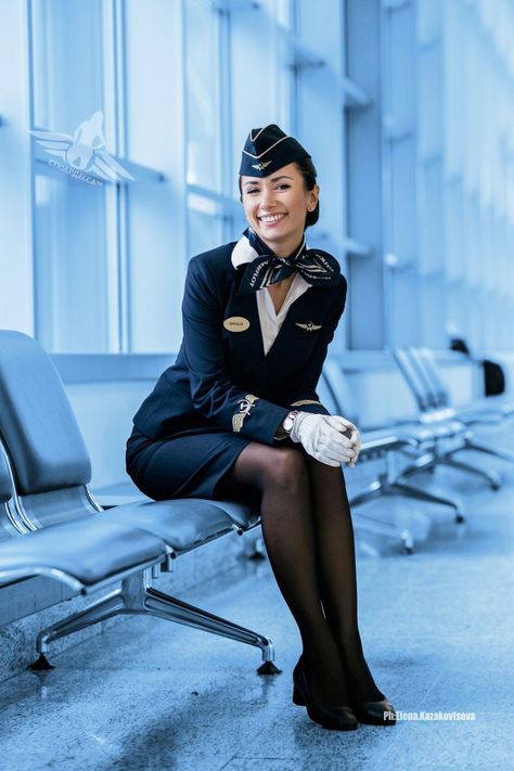 Hostess Uniform, Air Hostess Uniform, Flight Girls, Air Stewardess, Stewardess Uniform, 5th Element, Airline Uniforms, Flight Attendant Uniform, Flight Attendant Fashion