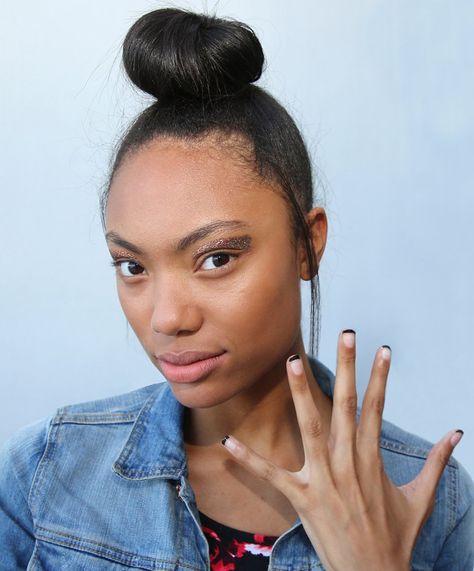 Nail Designs That Look Good Grown Out, Grow Out Nail Designs, Nails Designs That Grow Out Well, Easy Grow Out Nail Designs, Nails That Grow Out Well, Grown Out Acrylic Nails, How To Grow Nails, Nail Growth, Gel Nail Design