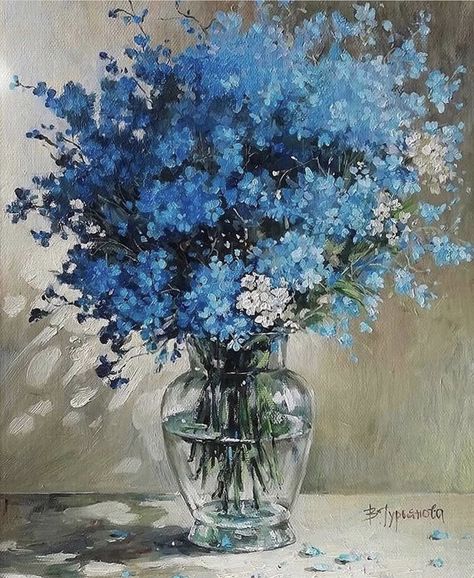 Oil Painting Lessons, Piskel Art, Istoria Artei, Art Nouveau Pattern, Canvas Art Projects, Flowers In A Vase, Painting Activities, Crayon Art, Textured Canvas Art