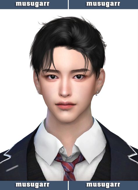 #sims4 #thesims4 #ts4 #creating #art #artist #cc #games #gaming #musugarr #maamuang Sims Cc Male Makeup, Sims 4 Cc Skin Tones Male, Sims4 Male Face, Sims 4 Male Face Preset, Male Cc Sims 4 Face, Sims Male Skin, Sims 4 Men Face, Sims 4 Cc Men Hair Asian, Sims 4 Male Skin Overlay Korean