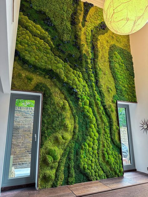 Happy National Relaxation Day! 🌿✨ At @vertigrowuk, we believe that relaxation starts with the environment around you. That's why we specialise in biophilic design, bringing the tranquillity of nature into your spaces. Today, take a moment to unwind and immerse yourself in the calming influence of greenery. Whether it's a lush living wall, a serene moss installation, or our bespoke natural decor, biophilic elements can transform any room into a sanctuary of peace and well-being. Studies hav... Biophilic Wall Design, Biofilic Interior, Moss Installation, Biophilic Design Interiors, Moss Inspiration, Living Moss Wall, Moss Decorations, National Relaxation Day, Biophilic Interior