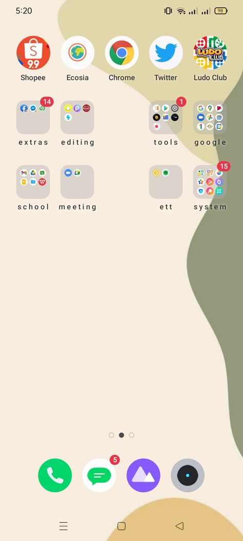 #homescreen #organization #minimal Android Organization Apps, Android Organization, Organization Apps, Phone Inspo, Homescreen Ideas, Homescreen Layout, Phone Organization, Aesthetic Phone, Editing Tools