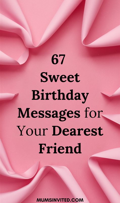 Explore special happy birthday wishes for a dear friend. Our collection of funny, cute, & heartfelt messages, quotes, & poems is perfect for best friends, long-distance pals, & childhood friends. Whether celebrating a milestone like 18th, 21st, or 30th, or just wanting to send a belated or advance greeting, find the perfect caption, card, or aesthetic wish for him or her. Celebrate in style with our birthday wishes for 2024 & 2025! happy birthday wishes dear friend. special happy birthday wishes Special Happy Birthday Wishes For Best Friends, Happy Birthday Messages Friend, Long Birthday Wishes, Advance Happy Birthday Wishes, Birthday Wishes Best Friend, Cute Birthday Messages, Happy Birthday Special Friend, Special Happy Birthday Wishes, Happy Birthday Dear Friend