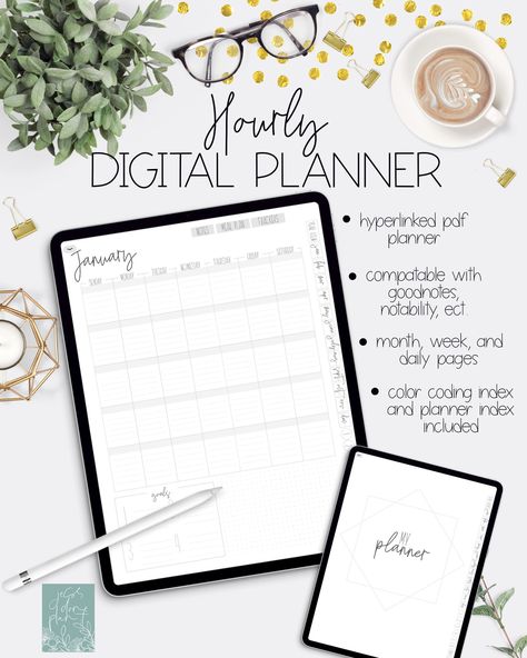 Portrait Digital Planner, Pdf Planner, Minimalist Planner, Monthly Meal Planning, Planner Minimalist, Hourly Planner, Undated Planner, Daily Page, Planner Pdf