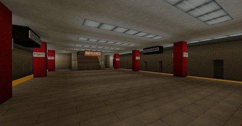 http://www.planetminecraft.com/project/authentic-new-york-subway-station/ Minecraft Subway Station Ideas, Minecraft Subway Station, Minecraft Subway, New York Subway Station, Minecraft Kingdom, Mc Builds, Minecraft City Buildings, Minecraft Tutorials, New York City Subway