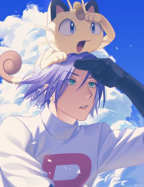 Team Rocket, Purple Hair, Anime Character, Rocket, Pokemon, On Twitter, Purple, Twitter, Hair