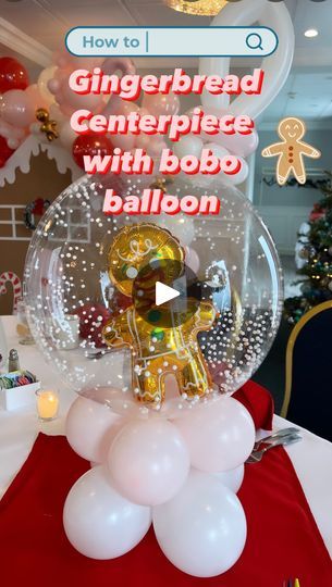 50 reactions | I know you guys love a good DYI reel! So here you have it! The reel took longer to make than the actual centerpiece ha! 🫠 The struggle 🥹 You need: 1. Bobo balloon from @amazon 2. Hi- float @hifloat 3. A random stick to insert the foil balloon inside bobo 4. Electric pump @amazon 5. Foam beads 6. sealing machine 7. Hand pump 8. 260 balloons @sempertex 9. 5” balloons @sempertex 10. Glue dots 11. LOTS of patience 🙃 #gingerbreaddecor | Balloons and Events by Daniela | Lindsey Stirling · Sleigh Ride | Reels 260 Balloon Ideas, Bobo Balloon Ideas, 260 Balloons, Bobo Balloon, 5 Balloons, Balloon Ideas, Lindsey Stirling, Hand Pump, Sleigh Ride