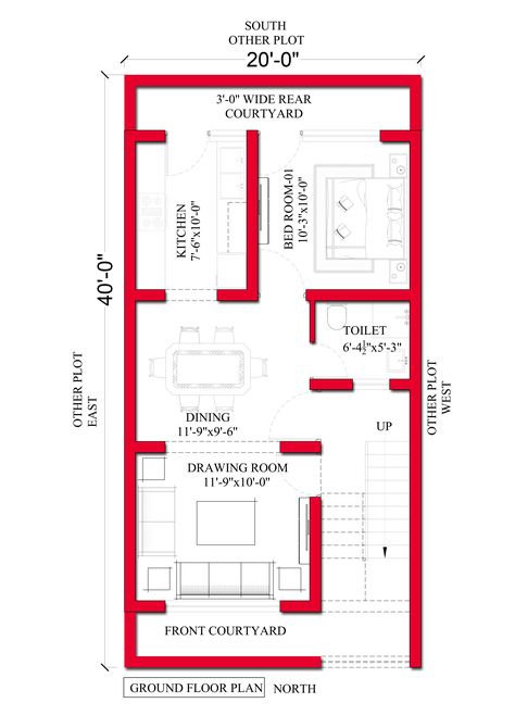 20'-0''x40'-0'' NORTH FACING-1bhk House plan Plot Area-20'-0''x40'-0''-800sqft. sqft./88GAZ/3MARLA housedesign.com plan#designhouseonline#architecture#architect#houseplanideas#makaankanaksha#vastuhousedesign#vastuplan#modernhome#designideas#houseplan#houselife#800sqft.#1bhk#88sqyd#houseplan#3Marla# floorplan#houseplan#Buildinghouseplan#houseplan#freehouseplan #follow#like#comment Comment Your house size in comment section & Get your free house plan.Hurry up limited offer. houseplanideas 1bhk House Plan, Studio Floor Plans, External Staircase, Studio Floor, Indian House, Indian House Plans, Front Courtyard, House Map, Indian Homes