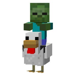 Minecraft Chicken Jockey Sticker Minecraft Animals, Minecraft Iron, Minecraft Baby, Baby Zombie, Minecraft Stickers, Minecraft Pig, Creeper Minecraft, Minecraft Drawings, Minecraft Banners