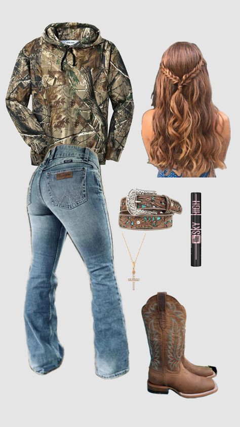 Outfits With Cowgirl Boots And Jeans, Cute Easy Outfits For School, Country Western Outfits, Country Outfits Women, Cute Cowgirl Outfits, Casual Country Outfits, Cowgirl Style Outfits, Southern Outfits, Country Style Outfits