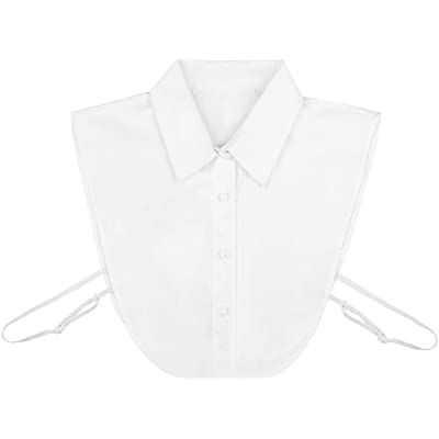 Detachable Collar Shirt, Aesthetic White Dress, Contrast Collar Dress, Ruffle Collar Shirt, Half Shirt, White Dress Outfit, False Collar, Kate Middleton Outfits, Fake Collar