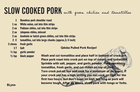 Qdoba Pulled Pork Recipe, Copycat Qdoba Pulled Pork, Qdoba Pork Recipe, Texmex Recipes, Mexican Favorites, Southwest Recipes, Pulled Pork Recipe, Boneless Pork Shoulder, Pork Shoulder Roast