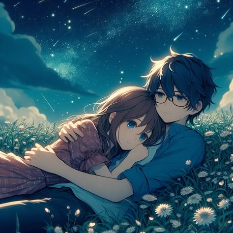 Sleeping Anime Couple, Boyfriend Girlfriend Drawings, Girlfriend Drawings, Anime Couples Sleeping, Anime Couples Hugging, Manga Pose, Cute Anime Couple, Anime Hug, What's Love