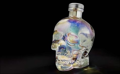 Crystal Head Vodka has released Aurora - a new expression in a uniquely crafted bottle with an iridescent finish Crystal Skull Vodka, Best Vodka Brands, Crystal Head Vodka, Vodka Brands, Flavored Vodka, Unique Packaging, Crystal Skull, Fine Wine, Wine And Spirits