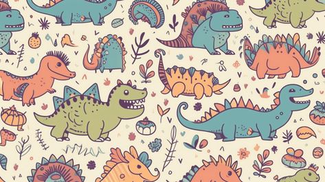 Dinosaur Wallpaper Desktop, Dinosaur Wallpaper Laptop, Desktop Wallpaper High Quality, Dinosaur Cartoon, Background Desktop, Dinosaur Wallpaper, Laptop Wallpaper Desktop Wallpapers, 3d Perler Bead, Dinosaur Illustration