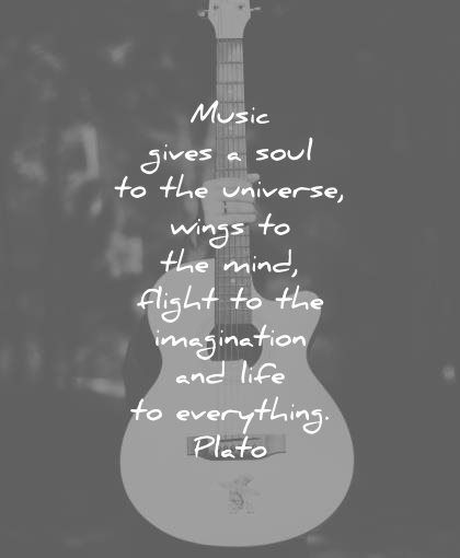 music quotes gives soul universe wings mind flight imagination life everything plato wisdom Inspirational Music Quotes, Chico California, Inspirational Music, Good Music Quotes, About Music, Life Quotes Love, Soul Music, Intj, Education Quotes