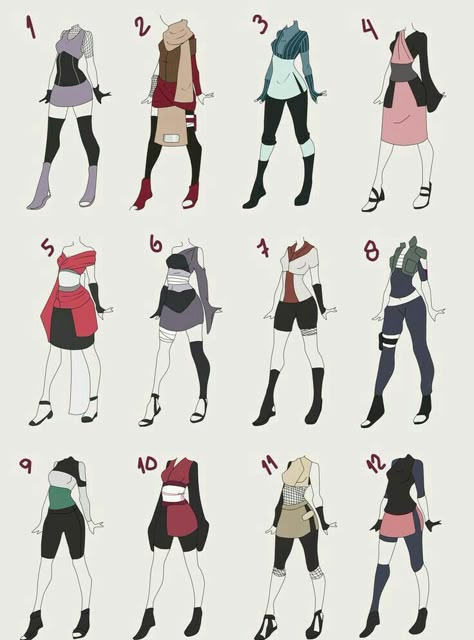 Oc Fashion, Ninja Outfit, Fashion Drawings, Drawing Anime Clothes, Fashion Design Drawings, Drawing Clothes, Fashion Designs, Anime Inspired, Character Outfits