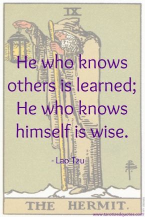 Wisdom Lau Tzu, Hermit Mode, Tarot Quotes, Tarot Knowledge, Tarot Divination, Conference Speaker, The Hermit Tarot, The Hermit, Tao Te Ching