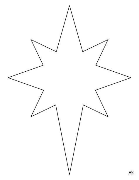 Help your kids enjoy the true spirit of the season with these Christmas Star coloring pages and templates. Print from home. 100% FREE. Christmas Star Template, Printable Stars, Star Of Bethlehem Template Free Printable, Christmas Star Template Free Printable, Christmas Star Printable, Printable Star Templates, Star Printable Templates Free, Star Template Printable Free 3d, Christmas Star Coloring Pages