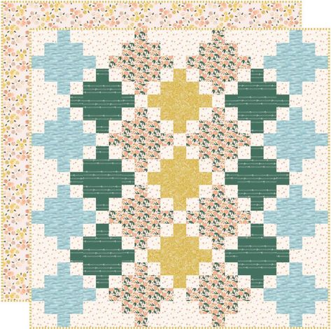 Celtic Crossing Quilt Pattern Free, Lo And Behold Stitchery, Celtic Crossing Quilt, Celtic Quilt, Cross Quilt, Stash Buster, Indie Sewing Patterns, Boy Quilts, Celtic Cross