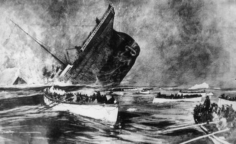 9 Eerily Realistic Drawings Of The Titanic As It Sank, Drawn Shortly After The Disaster Titanic Wreck, Titanic Sinking, The Titanic, Rms Titanic, Realistic Drawings, Zagreb, Rare Photos, Southampton, Titanic