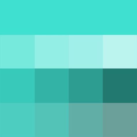 Tiffany Blue Paint, Color Analysis Summer, Green Pictures, Shower Diy, Desktop Wallpaper Pattern, Paint Swatches, Shades Of Teal, Shades Of Turquoise, House Paint